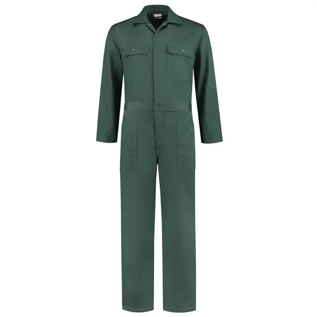 De Boer Polyester/Katoen Overall Groen Maat 58 In De Mode