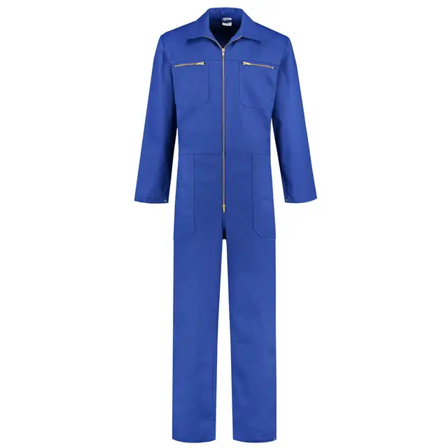 Exclusief De Boer Katoen Rally Overall Korenblauw Maat 54