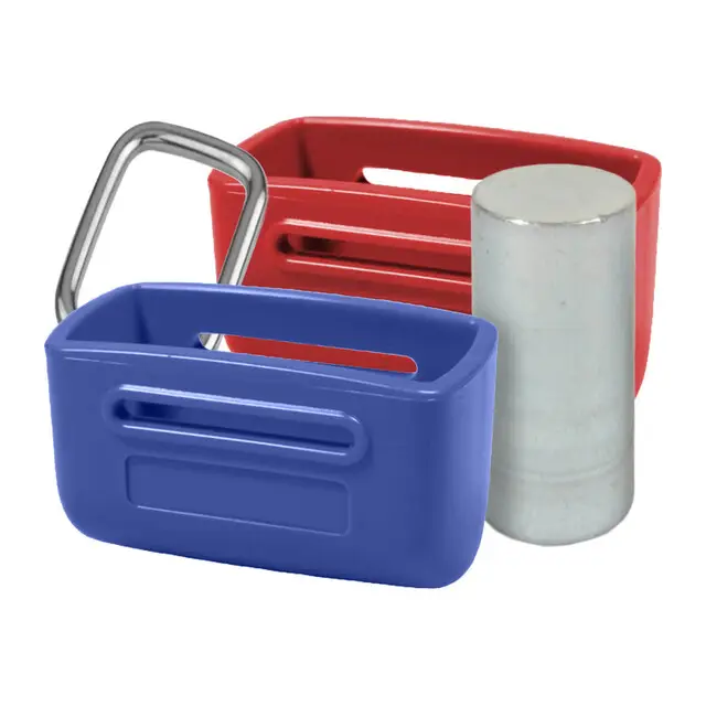 Transponder- / Gewichthouder Blauw (Set) voor Computerhalsband Meest Verkocht