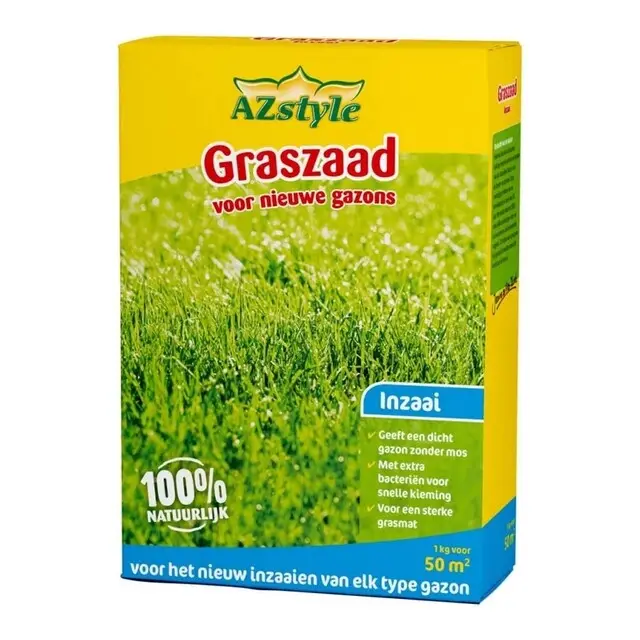 Azstyle Graszaad Inzaaien - 1 Kg Actieprijs
