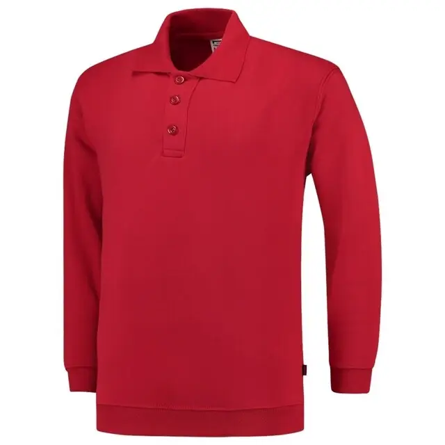 Tricorp Polosweater Boord Red 301005 3XL Weekendaanbieding