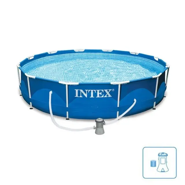 Intex Zwembad Metal Frame Ø 305 x 76 cm Merkproduct