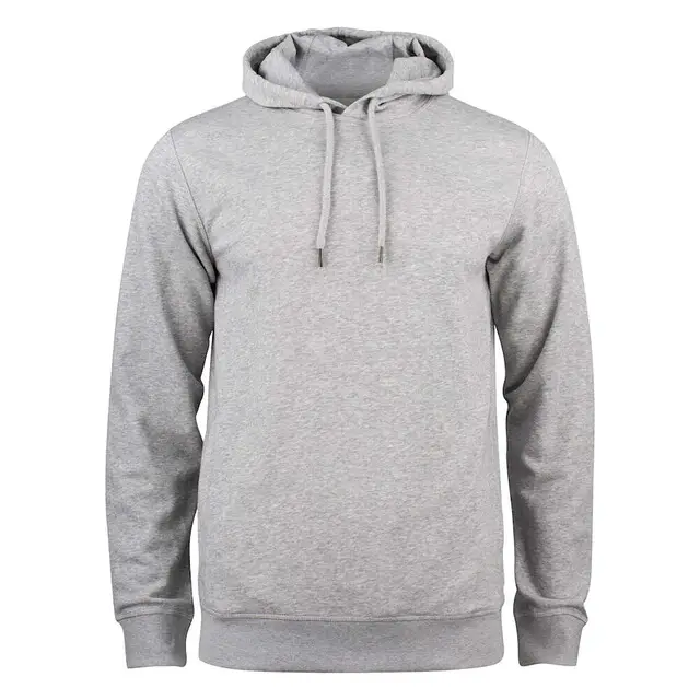 Clique Premium OC Hoodie Grijs Melange Maat XL Seizoensaanbieding