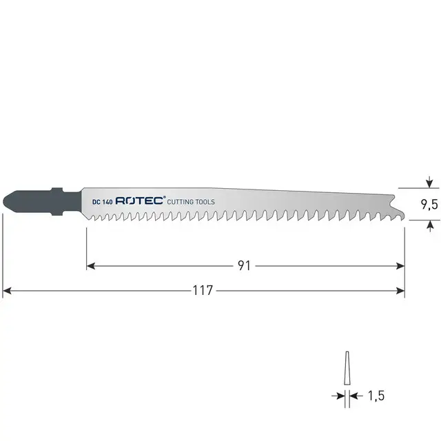 Nu Kopen Rotec Decoupeerzaagblad DC140 / T234X