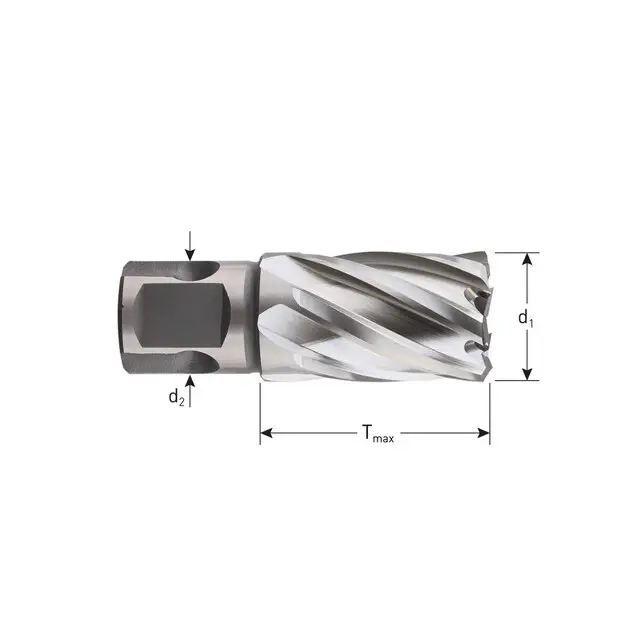 Rotec HSS kernboor 14x30mm silver-line universeel 19mm Flitsaanbieding