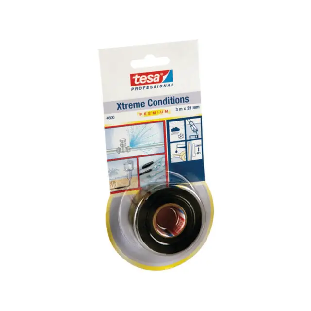 Weekendaanbieding Tesa rescuetape zwart 25mm x 3m