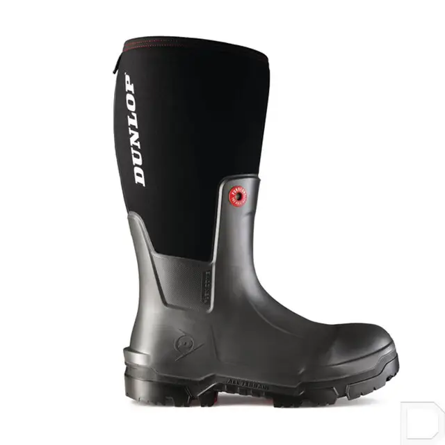 Shop Nu Dunlop Pioneer Snugboot Zwart - Maat 44 OD6000110