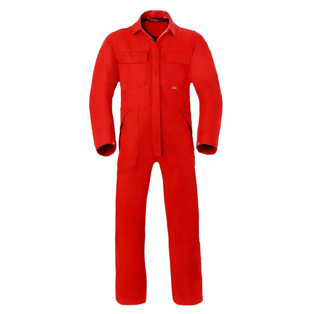 Koop Online Havep 4safety Katoen/Polyester Beschermende Overall 2559 Rood Maat 64