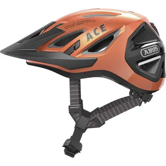 Actieprijs Abus Fietshelm Urban-I 3.0 ACE Goldfish Orange - maat M