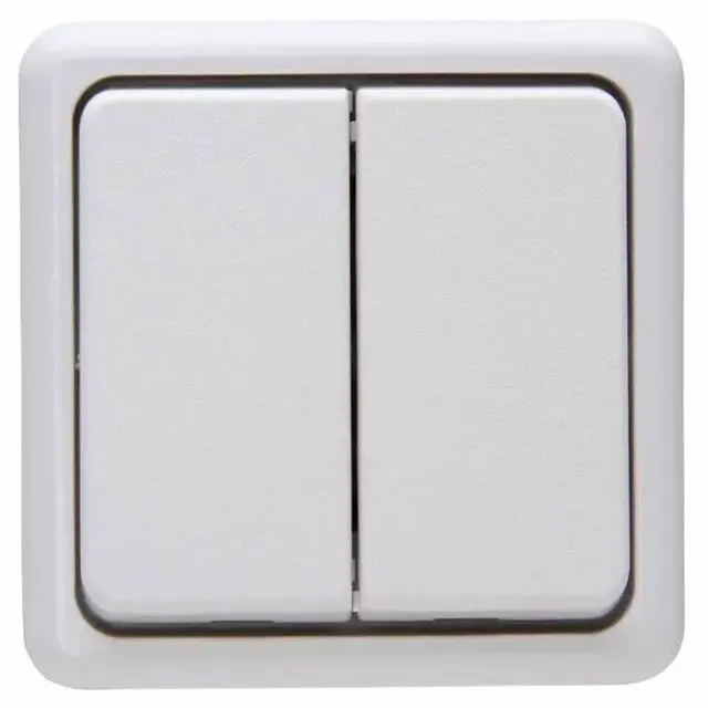 Standard serieschakelaar arctic wit Aanbieding