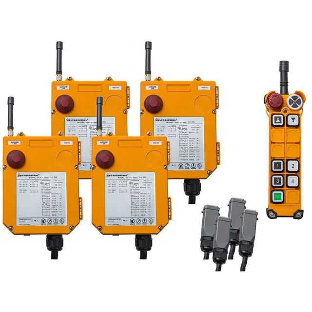 DELTACONTROL Centrale Radiogr. besturing SG DTS 8 functies - 4 takels Seizoensaanbieding