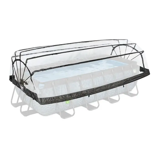 Favoriet EXIT zwembad overkapping 400 x200 cm