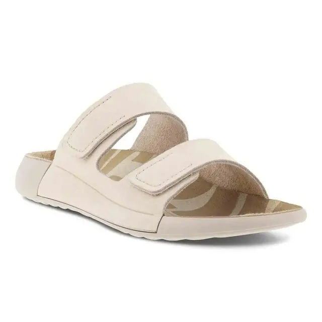 Bestseller ECCO Cozmo Sandalen Dames Lea Limestone - Maat 37