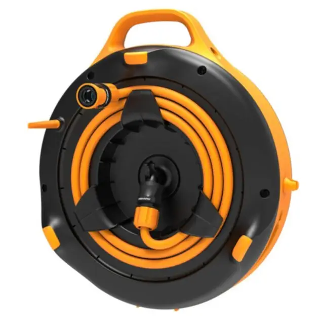 Fiskars Slanghaspel S met Wandbevestiging incl. 15m tuinslang Veilige Betaling
