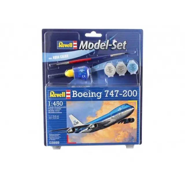 Laatste Versie Revell Model Set Boeing 747-200