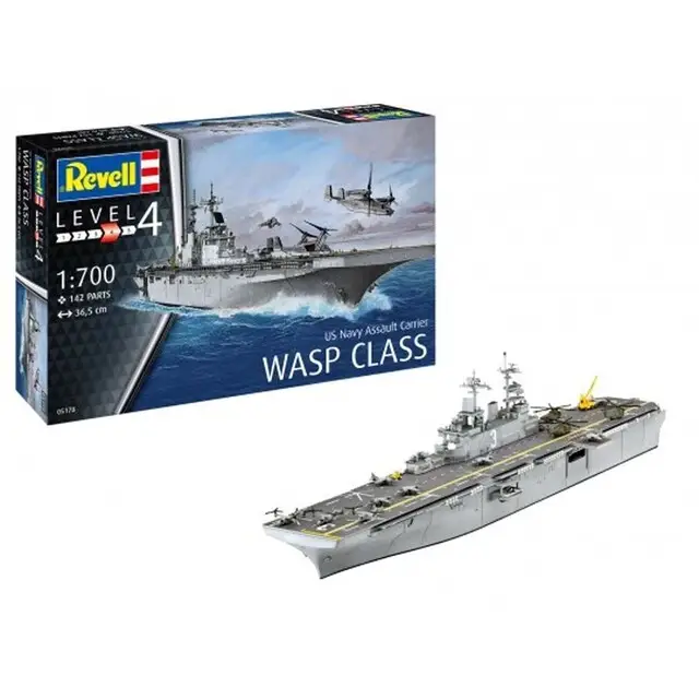 Revell Model Set US Navy Assault Carrier WASP Class Bulkbestelling