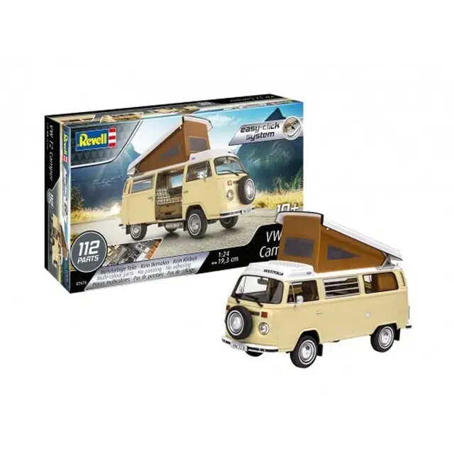 Revell Model Set VW T2 Camper easy-click-system Tijdelijk Beschikbaar