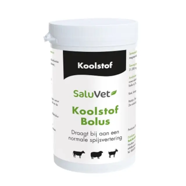 Hete Deal SaluVet Koolstof Bolus - 24 x 12 Gram
