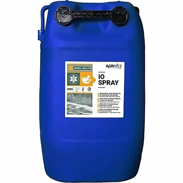 Agrivet IO Uierspray (Jodium en Glycerine) - 60 Kg Geld-Terug-Garantie