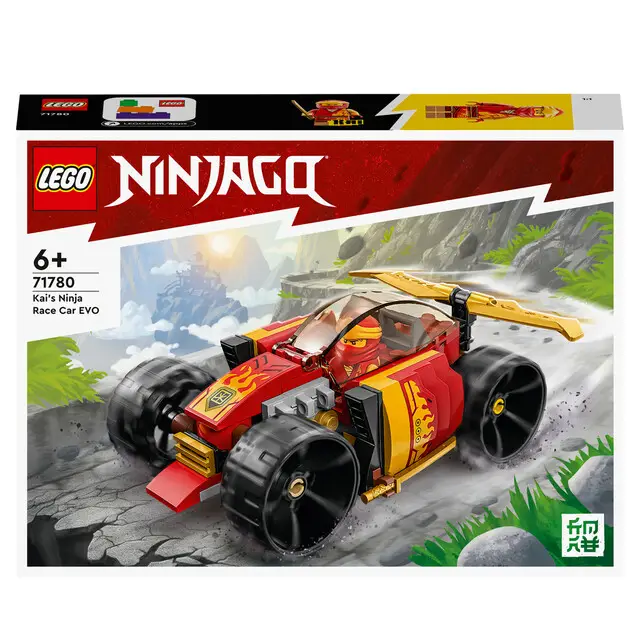 Gratis Verzending LEGO NINJAGO 71780 - Kai's Ninja racewagen EVO