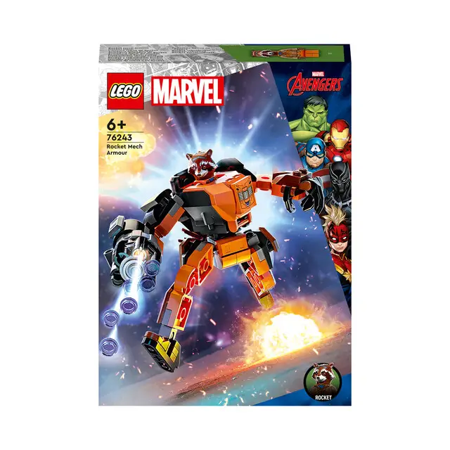 LEGO Marvel 76243 - Avengers Rocket mechapantser Handgemaakt