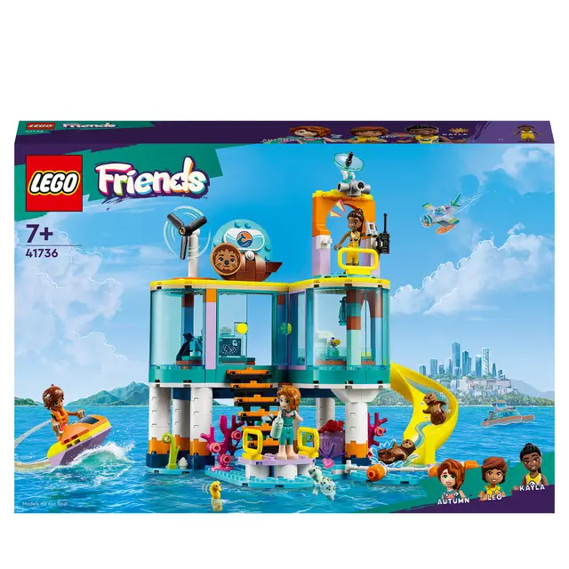 Nieuw Model LEGO Friends 41736 - Reddingscentrum op zee