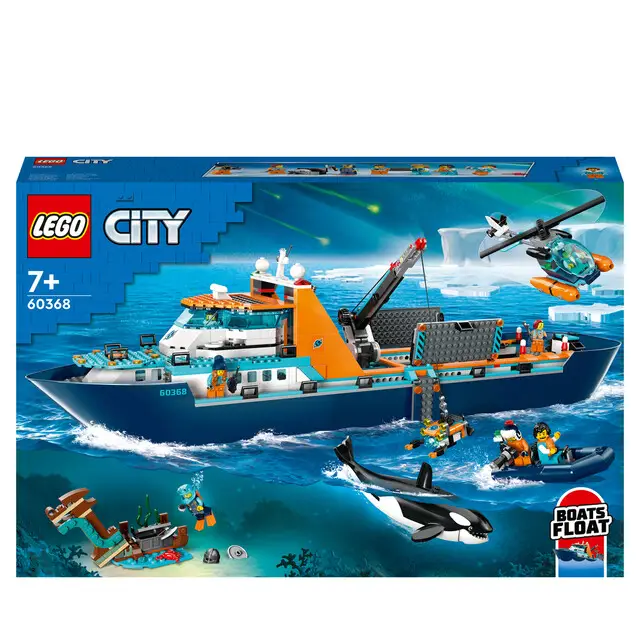 LEGO City 60368 - Poolonderzoeksschip Rechtstreeks Van De Fabrikant