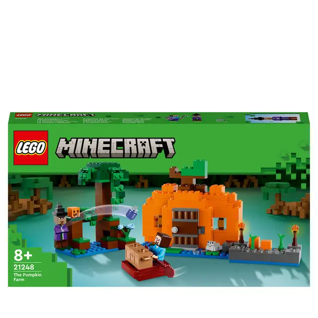 Koop Vandaag LEGO Minecraft 21248 - De pompoenboerderij