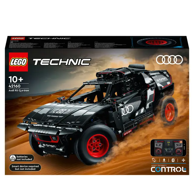 Modern LEGO Technic 42160 - Audi RS Q e-tron