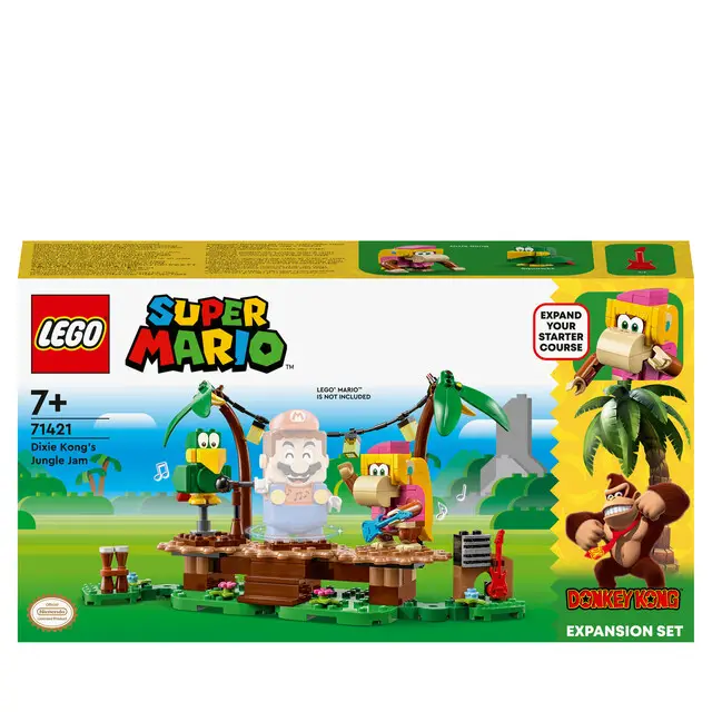 LEGO Super Mario 71421 - Uitbreidingsset: Dixie Kongs Jungleshow Bestseller