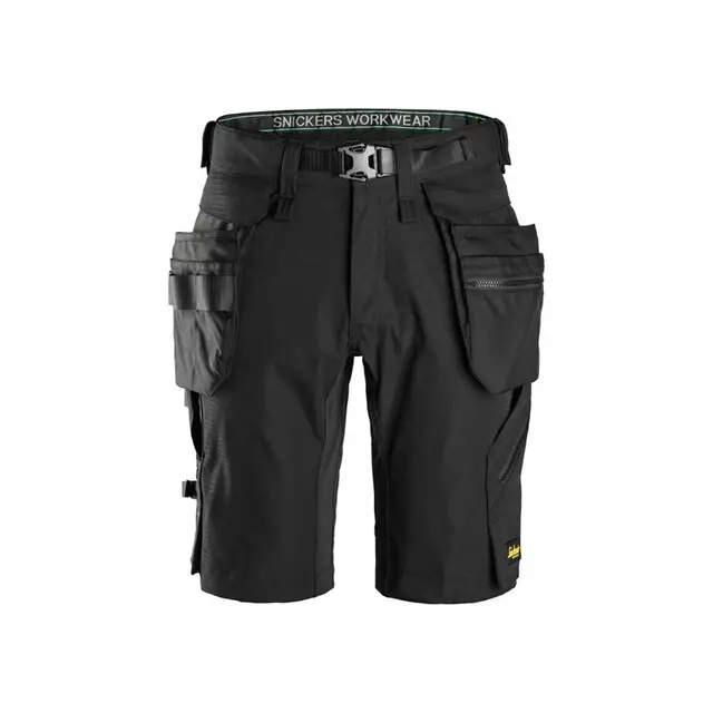 Lage Prijs Snickers Fw Shorts Detachable 6172 Zwart (0404) Maat 058