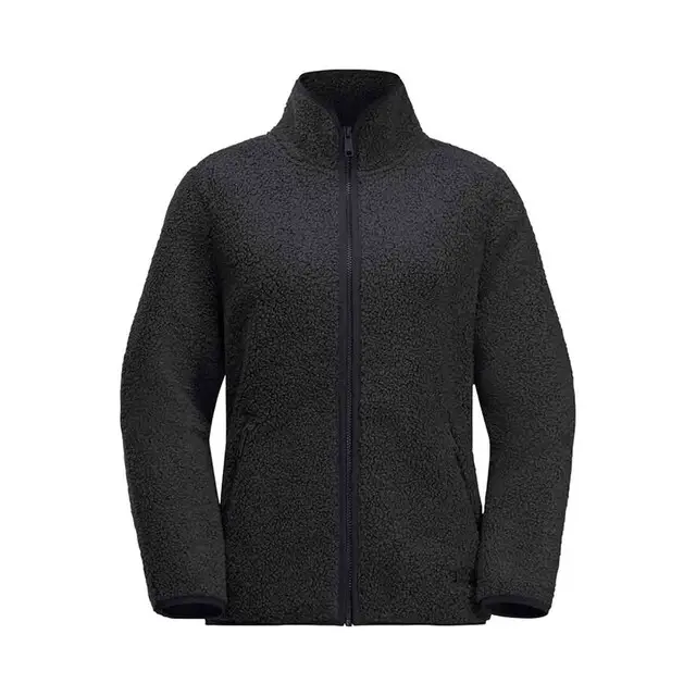 Jack Wolfskin High Curl Jacket Black Dames - Maat S In De Mode