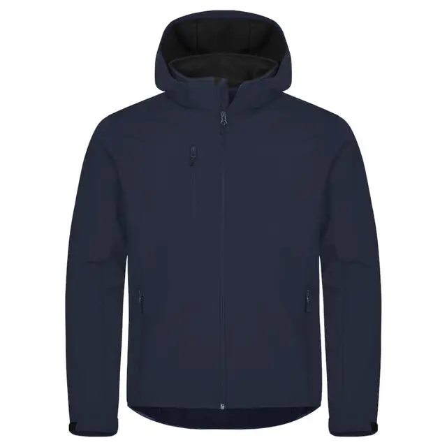 Clique Classic Hoody Softshell Jacket Dark Navy L Beperkte Voorraad