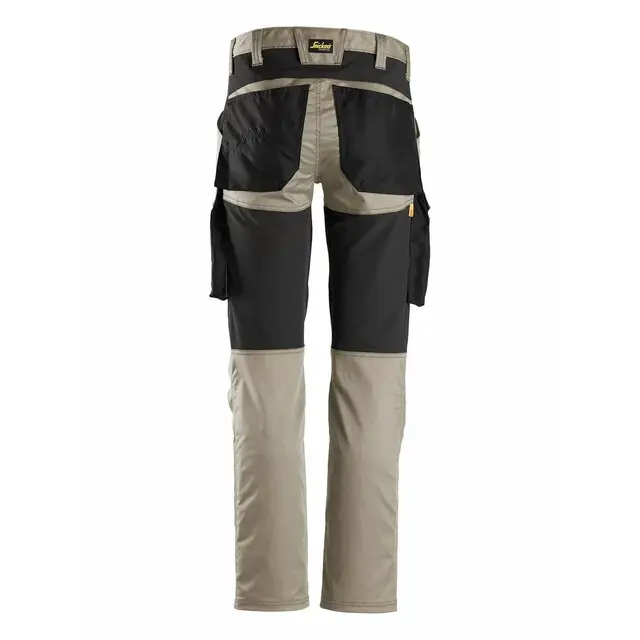 Nieuw Model Snickers Allroundworkwerkbroek 6803 Khaki - Zwart (2004) Maat 254