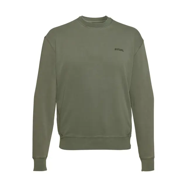 Lage Prijs Stihl Sweat shirt SZ XXXL PIGMENT DYE OLIV olive
