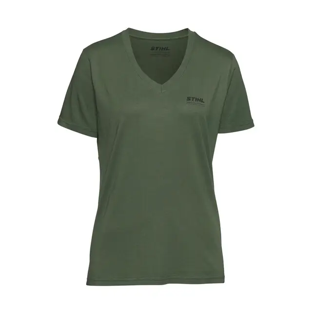 Stihl T-shirt SZ XL Dames BASIC V GREEN groen Actieprijs