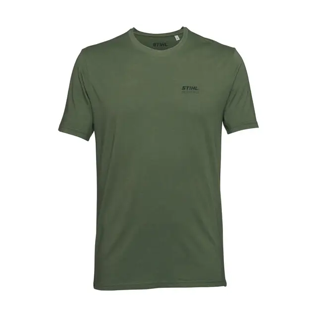 Trendy Stihl T-shirt SZ S BASIC GREEN groen