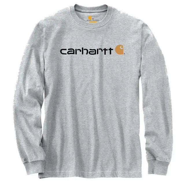 Authentiek Carhartt 104107 Gebreid Shirts Gem锚leerd Grijs M