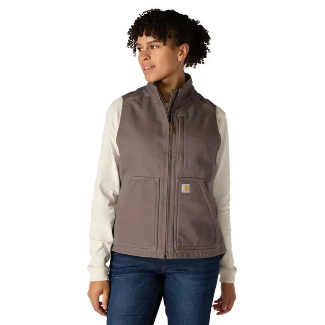 Laatste Versie Carhartt 104224 Bodywarmer Taupe Grijs S