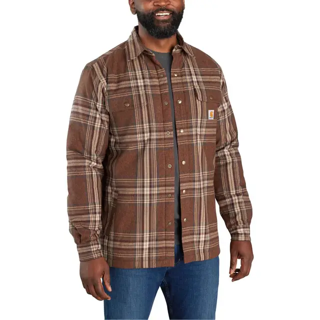 Koop Vandaag Carhartt 105430 Overhemd Jack Gebrande Sienna S