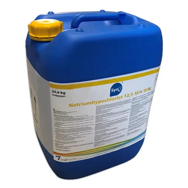 Gratis Verzending Natriumhypochloriet (Chloor) 12,5% - 24,4 kg