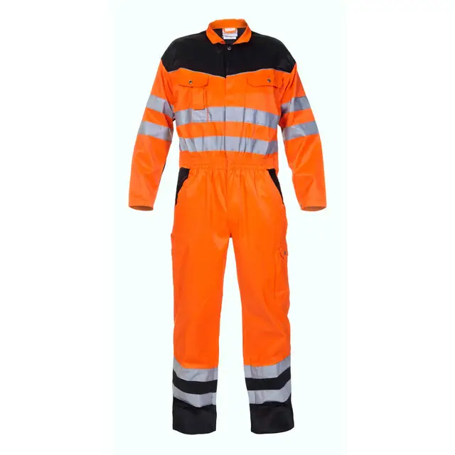 Laatste Versie Hydrowear Overall Hamilton Oranje/Zwart Maat 64