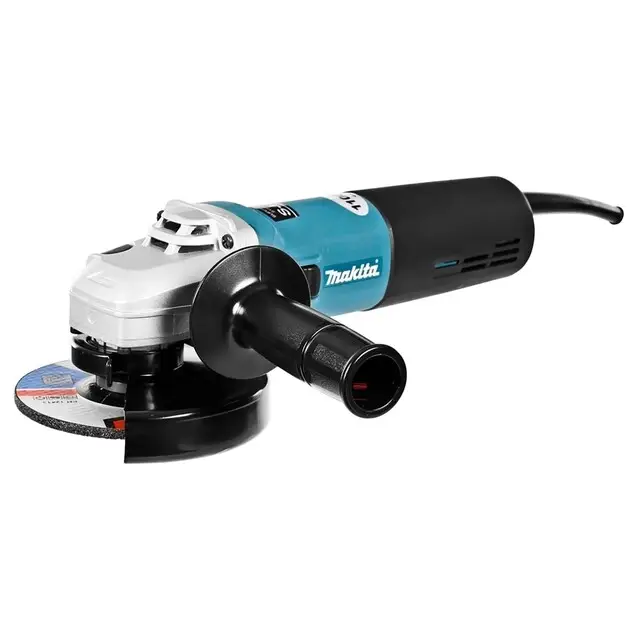 Makita Haakse Slijper 125 mm Met Vastzetschakelaar Model 9565HR Ambachtelijk