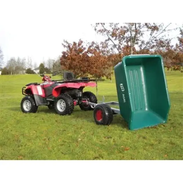 Beperkte Voorraad JFC ATV Hydraulic Kantelbare Trailer Zwart