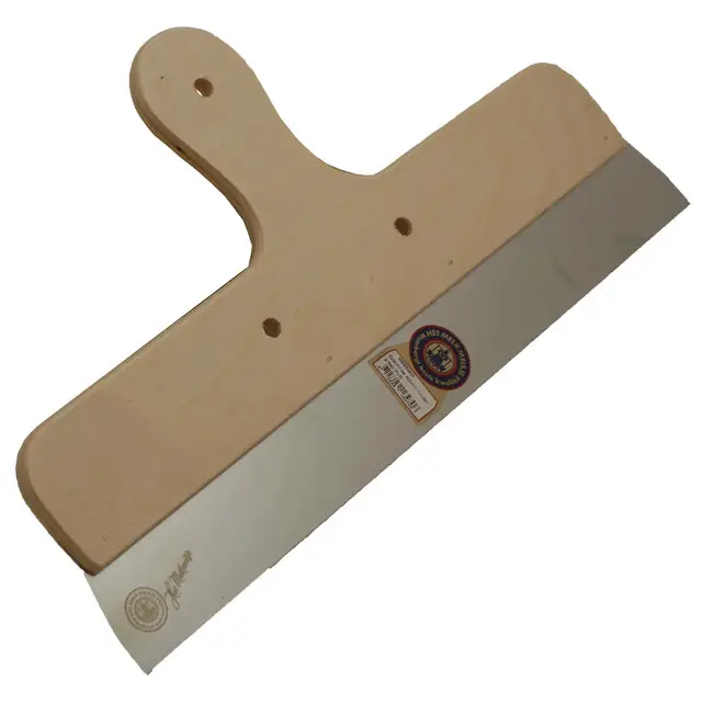 Spackmes Houten Greep RVS - 500 mm Dagaanbieding