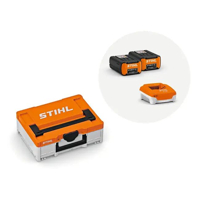Alleen Vandaag Stihl Power Box Basic - 2 AP 200 S Accu's en 1 AL 301 Lader