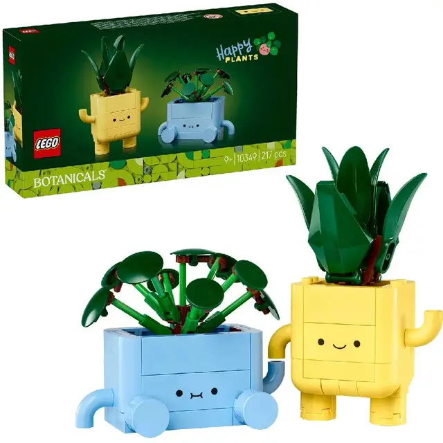 Nieuwe Collectie Lego 10349 Icons Botanical Vrolijke Plantjes
