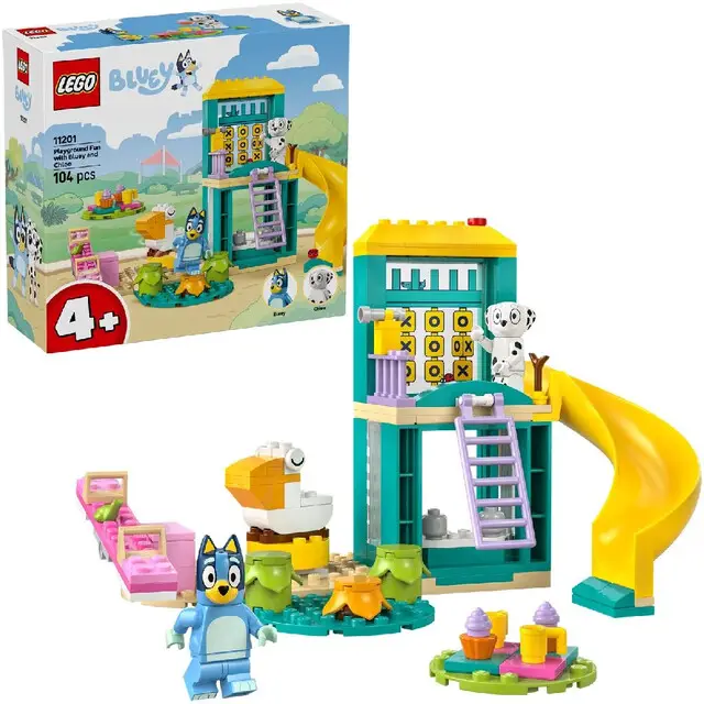 Snelle Levering Lego 11201 Bluey En Chloe In De Speeltuin