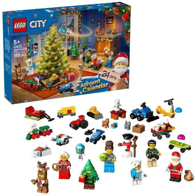 Lego 60475 City Adventkalender 2025 Professioneel