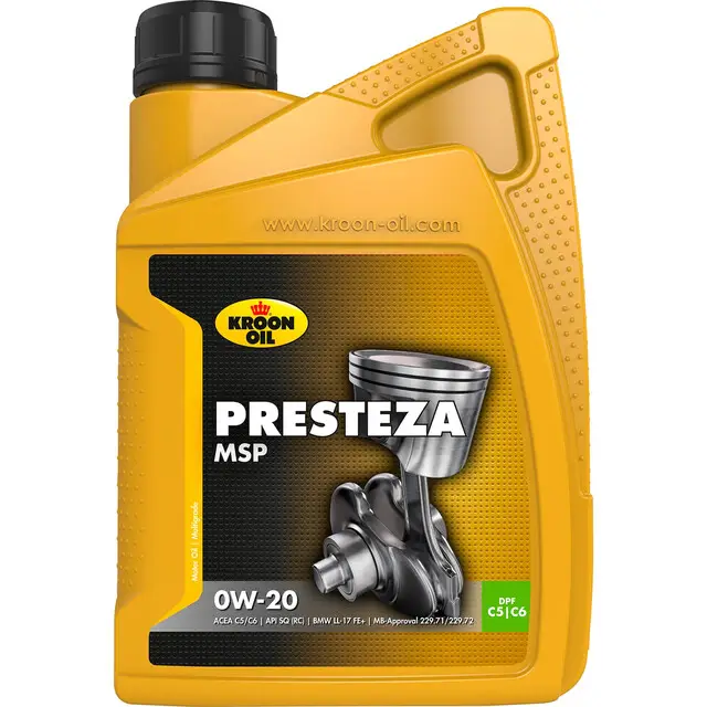 Nieuw Model Kroon-oil 1 L Flacon Presteza Msp 0w-20